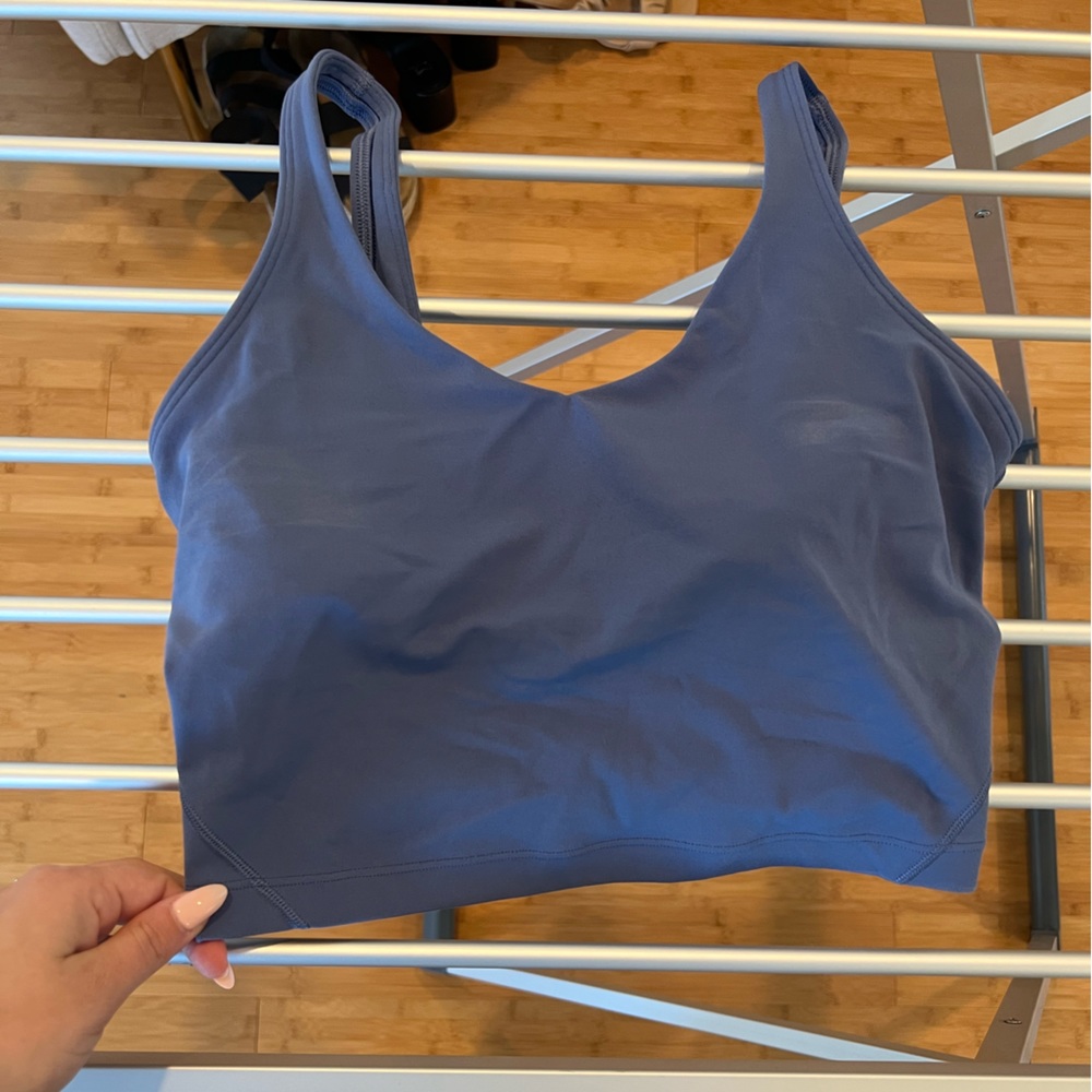 Blue lululemon align tank